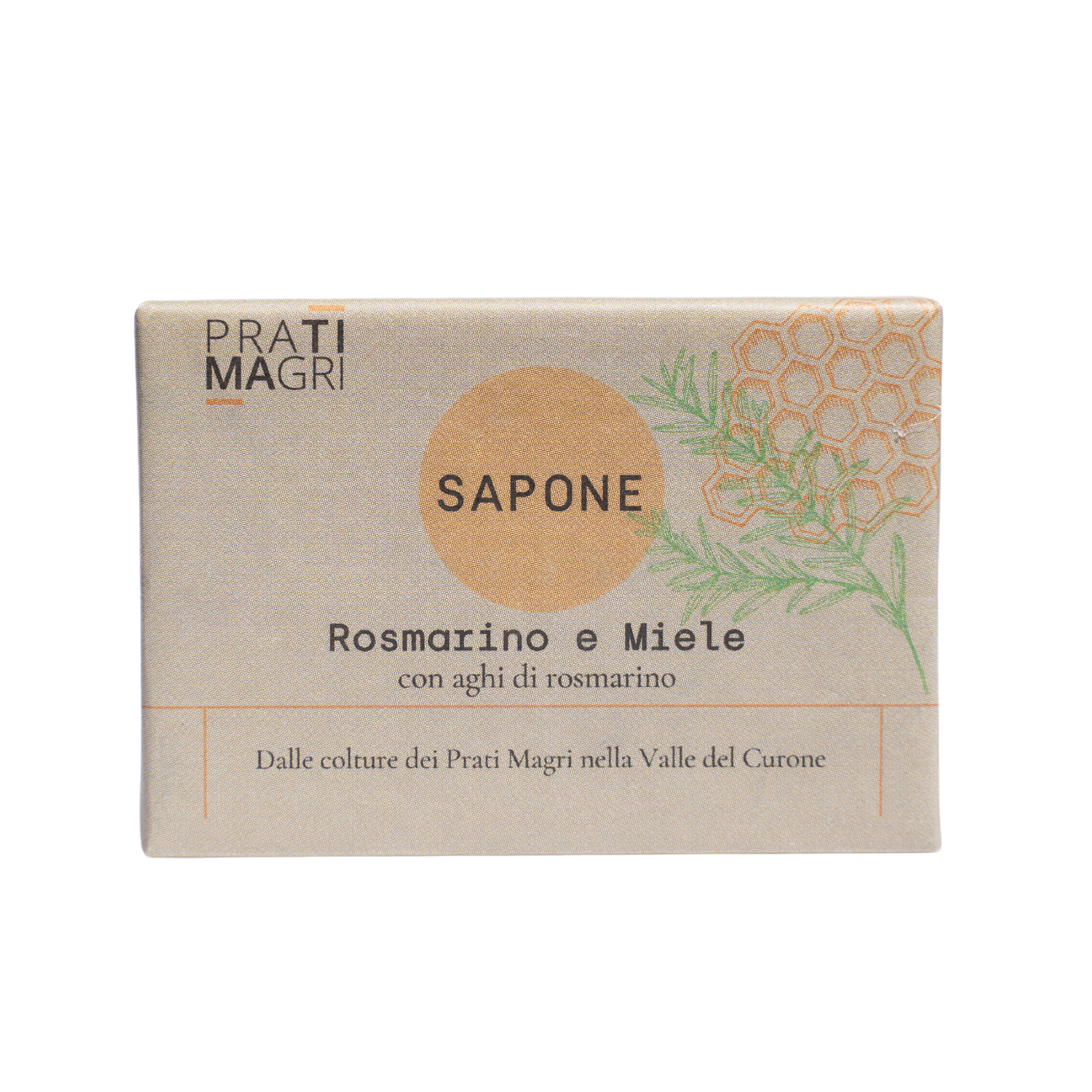 Sapone Rosmarino e Miele con aghi di rosmarino